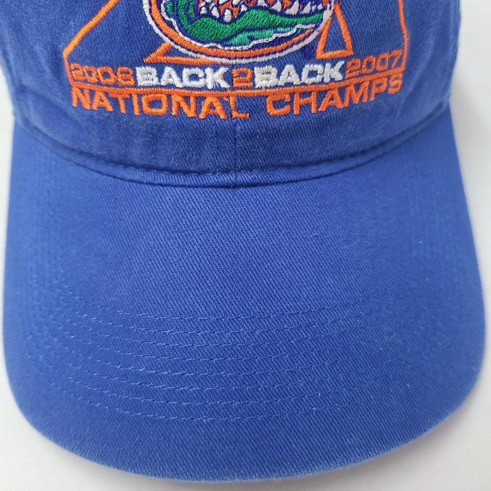 Florida Gators Hat Strapback (Fits Small) Nike 2006 2007 Back to Back Champions‎